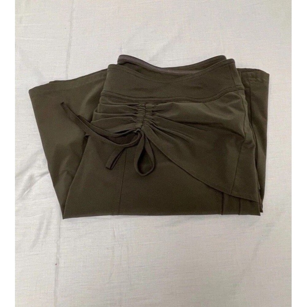 Athleta Wherever Skort Women's Olive Green size 8 - Picture 6 of 10